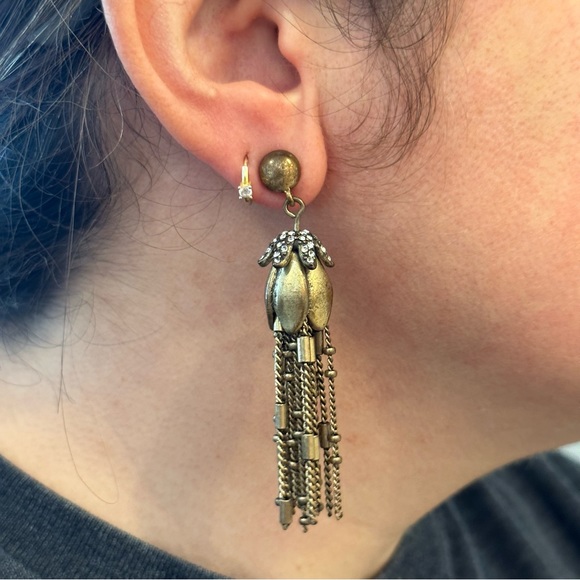 J. Crew Bloom Necklace and Earrings - Picture 8 of 9